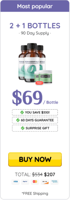 kerassentials-3 bottle